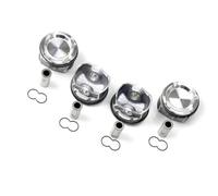 4 piezas Pistones y anillos de motor de automóvil Conjunto de 72.20 mm A2820300700 A2820301500 A2829940041 Relacionamiento de compresión 10.6 1 Compatible con A200 M282 914 Motores de motor