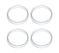 4 Piezas Placa de Petri de Vidrio, Alta Borosilicato | Uso en Educación E Investigación, Multipropósito, Observar E Incubar Muestras, Simple de Usar