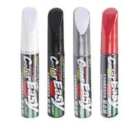 4 PIEZAS Pluma De Retoque Del Coche - Rotuladores Arañazos Coche,Bolígrafo Reparador Arañazos Co che | Rotulador De Reparación De Ara ñazos | Lápiz De Retoque Para Coches, Camiones, Motocicletas