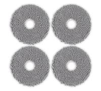 (4 Piezas) Plus 505 Combo Almohadillas de Repuesto Compatibles con El Robot iRobot Plus 505 Combo + Base de AutoWash/Robot Aspirador Plus 405 Combo, Accesorios de Paños de Fregado