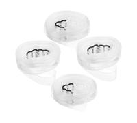 4 Piezas Portapáginas Clips para Partituras de Piano Banda de Sujeción Multiusos para Libros y Notas Material Tpu Duradero
