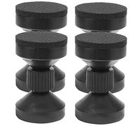 4 Piezas prevención de caída de muebles soporte de cama parachoques de la pared de la cama tapones de cama gabinete Estabilizador Poseedor Cabecera marco de la cama el plastico