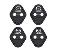 4 Piezas Protección Cubierta de Cerradura de Puerta para Mazda 2 3 6 CX-3 CX-30 CX-5 CX-50 CX-60 CX-7 CX-8 CX-9 MX-5 MX-30, Protector de Pestillo de Puerta de Silicona Almohadilla de Amortiguador