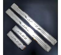 4 Piezas Protective de Umbral de Puerta de Coche para Honda Jazz 2024 2023 2022 2021 2020-2015, Material de Acero Inoxidable Decoración para Estribos