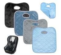 4 Piezas Protector Asiento Coche Silla Bebe，Protector Silla Coche para Cochecitos y Sillas de Coche, Protección Universal contra Líquidos & Suciedad para Entrenamiento Orinal y Viajes 32x30 cm