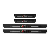 4 Piezas Protector Barra Umbral Puerta Coche para Fi-at 500 500X 500L Tipo Punto Bravo Panda STILO, Antideslizante Antiarañazos Accesorios Interior, 500L