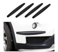 4 Piezas Protector Car Corner Bumper Guard Protector, para Toyota AVENSIS Anti-Scratch Tiras Pegatina,Protector Parachoques Coche,A Black