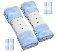 4 Piezas Protector Cinturon Carro Bebe,Cubre arnés Universal Protector Arnes para Silla de Paseo(15 * 5cm)