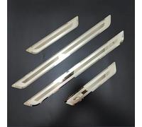 4 Piezas Protector Coche Acero Inoxidable para VW Golf 8 R-Line 2020-2023, Embellecedor Entrada Estribo Placa Moldura Antiarañazos,C/Type~C