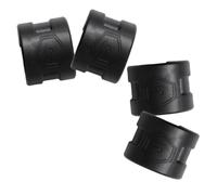 4 Piezas Protector de Cadena de Goma Anticolisión | Anillos Protectores, Uso en Horquilla Trasera de Carretera, Ligero y Resistente al Impacto
