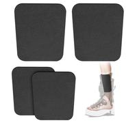 4 Piezas Protector de Tibias para Esquí, Protector de Piernas Recortable para Adultos, Jóvenes, Espinilleras de Esquí para Deportes de Invierno, Snowboard, Snowboarder, Entusiastas del Esqui, Atletas