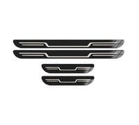 4 Piezas Protector Umbral Puerta Coche para BMW 2 Series Gran Tourer 216d F46/218d F46 2015-2023 2024, Bienvenida Umbral Tira Estribos Decoración, Accesorios Coche,Carbon Fiber
