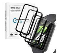 4 Piezas Protectores de Pantalla para Samsung Galaxy Fit 3, [Cubrir el borde] [Libre de Burbujas] Protector Antiarañazos de Película de Borde de Fibra de Carbono 3D de Alta Resolución