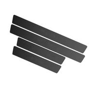 4 Piezas Protectores De Umbral Puerta Coche para Toyota Auris Aygo Aygo X C-HR Corolla Corolla Cross, Placas Umbral Puerta Borde Protección Molduras CarroceríA Accesorios,H/Black