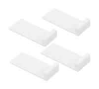 4 Piezas Puntas de Repuesto de Hueso de Buey Blanco Ajuste Seguro | Compatibles con Bastones de Violín, para Estudiantes y Músicos en Entrenamiento y Escenario