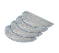 (4 Piezas) Q052020 Y0140 Almohadillas de Repuesto Compatibles con iRobot Roomba Vacuum 2 Essential Combo Robot Aspirador y Fregona Y0110, Roomba 105 Combo. Incluye Paños y Kit de Accesorios