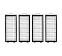 (4 Piezas) Qrevo Master Filtros HEPA de Repuesto para Roborock Qrevo Slim/Saros Z70 / Qrevo Curv 2 Flow, Kit de Filtros, Kit de Accesorios de Filtros, Filtros de Cartucho, Filtros Verticales