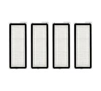 (4 Piezas) QV 35A Filtro HEPA de Repuesto Compatible con Aspiradoras Robot Roborock QV 35S, Qrevo MaxV, Qrevo S, Qrevo Plus, Qrevo Pro, Qrevo Curv, Qrevo Edge, Kit de Accesorios de Filtros