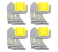 4 Piezas R0714400 Piezas de Repuesto para Cepillo Ciclónico de Goma de Plástico, Cepillo de Fregado para Piscinas, Cepillo de Fregado Potente para Eliminar Residuos, Limpieza de