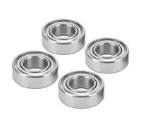 4 piezas RC rodamiento de bolas de acero pequeño metal blindado rodamiento de bolas para granito 1/10 RC coche