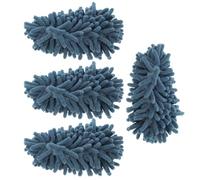 4 Piezas Recambio de Plumero de Chenilla Azul Marino