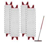 4 Piezas Recambio Fregona para Vilada Mopa Kit, 46x13.5cm para Vilada Ultramax/UltraMax Plus/Easy Wring UltraMax 2 en 1 Microfibra Recambio para Fregar Suelos, Atrapa Fácilmente la Suciedad