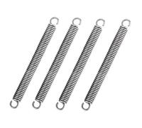 4 Piezas Resortes De Extensión Con Gancho Muelle Longitud 130mm, Diámetro Del Cable 1,5mm, Diámetro Exterior 11mm
