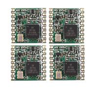 4 Piezas RFM95 RFM95W 868 RFM95-868MHz MóDulo de Transceptor InaláMbrico LORA SX1276 FCC ROHS ETSI REACH