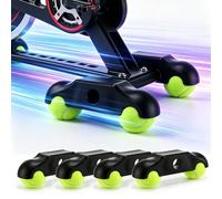 4 Piezas Rocker Plate Feet, Adaptadores de Pie para Bicicleta de Interior, Patas Basculantes con 8 Pelotas de Tenis Indoor Cycling Snap Rocker Feet, Accesorios para Entrenamiento Wahoo Kickr Core 2