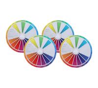 4 Piezas Rueda de Colores Estándar para Artistas y Diseñadores