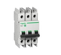 4 Piezas Schneider Electric M9F43308 Interruptor Automático Tripolar Curva D 8A