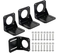 4 piezas serías 57 motor paso a paso Nema 23 asientos, soporte de acero para motor paso a paso Nema 23, con tornillos