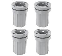 4 Piezas Soporte de Base Fija para Grifo Sujetador de Grifo Fijación de Lavabo Herramienta de Acoplamiento de Tuerca de Pie para Montaje de Lavabo Tuerca de Acoplamiento de Grifo de Un Orificio