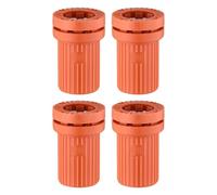 4 Piezas Soporte de Base Fija para Grifo Sujetador de Grifo Fijación de Lavabo Herramienta de Acoplamiento de Tuerca de Pie para Montaje de Lavabo Tuerca de Acoplamiento de Grifo de Un Orificio