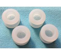 4 piezas tamaño mediano (M) Eargels para Motorola Elite Flip HZ720 HX550 H19txt H19 H17txt H17 H525 H520 BOOM 89605 N auriculares inalámbricos de bluetooth auriculares almohadillas de Gel Bud punta geles Eargels auriculares in-ear Buds Consejos para auriculares in-ear