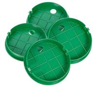 4 Piezas Tapa de Caja para Válvulas de Rociadores 6 Pulgadas | Tapa Valvula de Aireacion, Reemplazo para Sistema de Rociadores, Ligero y Fácil de Montar Estilo Aleatorio