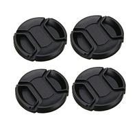 4 Piezas Tapa de la Lente de la cámara Lente Frontal de Lentes cámara Pollard Protector de Lente Tapa de Lente cámara réflex Tapa de protección Sin Palabras el plastico
