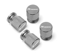 4 Piezas Tapa de Válvula Antirrobo Tapas para Volvo Rdesign T6 AWD S40 S60 S90 XC40 XC 60 XC90 V40 V50 V60, Tapas de Las Válvulas de aire de Los Neumáticos Del Coche Accesorios para Neumáticos