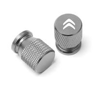4 Piezas Tapa de Válvula de Neumático para Citroen C4 X 2022-, Auto Tapones de Válvula de Neumático Tapas de Polvo de Rueda,E