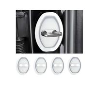 4 Piezas Tapa Protectora Cerradura Puerta Coche, para Benz C Class W203 C200 C280 Silenciosas A Prueba de Golpes Protector de Pestillo de Puerta Silicona,B