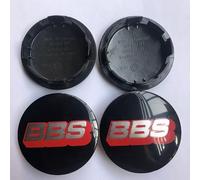 4 Piezas Tapas Centrales para Llantas para BBS 65MM, Central Centro De Rueda Coche Accesorios