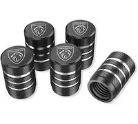 4 Piezas Tapones de Válvula de Coche para Peugeot 2008 3008 4008 5008 206 208 408 407 308, Tapas de Válvula para Presión Estable de Neumáticos, Valvula Rueda Coche, Accesorios para Coche