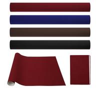 4 Piezas Tela de Libro, 102x41cm Funda para Libros de Tela Cubierta de Libro de Tela Superficie y Respaldo de Papel Protector para Álbumes de Recortes Manualidades de Bricolaje (4 Colores)