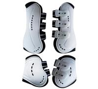 4 Piezas Tendón Abiertas Reforzadas Protectores Tendón Resistente Protector para Jinetes , color to 8 , Mediano