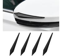4 Piezas Tira Anticolisión Retrovisor para Hyundai i20 BC3 2021-2025 | Diseño flexible y hermoso Amortigua eficazmente la fuerza de impacto Se instala en todas las direcciones