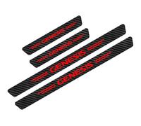 4 Piezas Tiras Protectores de Borde de Umbral de Puerta de Coche para Hyun-dai I10 I20 I30 I40 IX35, Accesorios Interiores, Pegatina de Protección Estribos Antiarañazos, Gensis