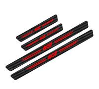 4 Piezas Tiras Protectores de Borde de Umbral de Puerta de Coche para Peu-geot 107 108 206 207 2008 3008 5008 RCZ,Accesorios Interiores, Pegatina de Protección Estribos Antiarañazos, 407