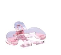4 piezas transparente baogai cabeza libro clip nota clip se puede Fijar verticalmente lectura clip para poner libro página girando aprendizaje marcador clip