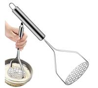 4 Piezas Triturador De Patatas De Acero Inoxidable - Triturador Manual De Acero, Trituradors De Alimentos Para Puré De Patatas, Puré De Tomate, Mermelada, Verduras Y Frutas, Apto Para Lavavajillas
