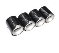 4 Piezas Tubo Escape Actualizar MP Punta Tubo Escape Silenciador Fibra Carbono Negro Boquilla Cabezal Escape ParaBMW M2 F87 M3 F80 M4 F82 F83(Matte silver)